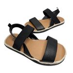 Nordstrom Sandals Womens Size 5 Black Open Toe Espadrilles Photo 0