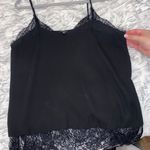Shinestar Black Lace Lined Tank Top Photo 0