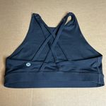 Lululemon  Athletica women’s high neck longline Sports Bra black size 4 Photo 2