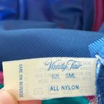 Vanity Fair  - Vintage - Blue & Teal - Woman’s Buttoned Robe/Gown - Size Small Photo 7