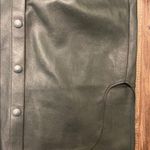 JADE LEATHER SHIRT Size 4 Photo 2