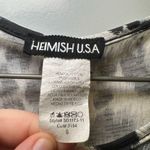 Heimish USA Grey/Black Animal Print 3/4 Sleeve Dress size S Photo 1