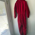 Vintage Blackbear Red‎ Ski Suit Women's Size 10 Snowsuit One Piece Winter Outfit Red Photo 8