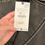 ZARA  Faux Leather Vest - Cropped Photo 6