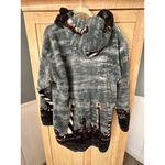 VTG Mazmania Fleece Jacket Mens SZ L Blue Lighthouse Full Zip Soft USA Made Size L Photo 3