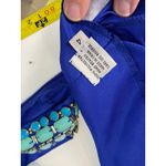 Rachel Allen Rachel Allan Royal Blue Beaded Prom Gown Cutout Back Formal Dress Size 8 Photo 2