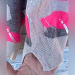 BRODIE CASHMERE METALLIC CAMO SWEATER SZ SMALL Pink Photo 3