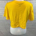 Forever 21  T-Shirt NYC Cropped Yellow-Medium Photo 1
