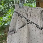 Blaze Women's Vintage Western Jeans Grey Printed Size 7/27 Gray Photo 4