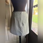 Aritzia Wilfred Classic high-rise twill A-line mini skirt, size 10 Photo 5