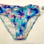 Splendid white blue tie dye the brighter side bikini bottoms Medium NWT Photo 0