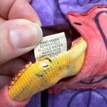 Vintage KPC peace sign tie dye zip hoodie, size large Purple Photo 6