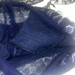 Artesanias Tuntaquimba Handmade Wool Moose Fair Isle Hoodie Sweater XS Blue Photo 6