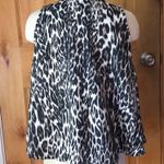 7 For All Mankind Giambattista Valli x Leopard Sleeveless Top EUC S Photo 4