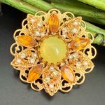 Vintage Unsigned Gold Photo 0