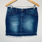 KanCan USA KanCan Zuma Distressed Denim Skirt Size 9/28 Photo 1