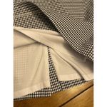 Ann Taylor  Gingham Navy Blue/White Pencil Skirt Size 6 Cotton/Spandex Blend EUC Photo 4