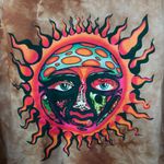 Sublime Sun 1995 Summer Tour Tie Dye Ska Rock Band Hoodie L Photo 1