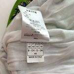 Emilio Pucci Women's 14 US Printed One-Shoulder Ruched Mini Dress Green Multi Photo 6