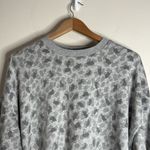 Aerie  Women’s Oversized Terry Sweatshirt Leopard Print Loungewear Cozy size S Photo 2