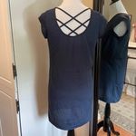 Silence + Noise Small Navy Blue Dress Photo 4