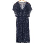 Aidan Mattox Beaded Flutter Sleeve Dress Mother of the Bride Evening NYE Size 10 Photo 1