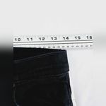 Mother Inside crop step fray guilty racer black with white stripe jeans sz 29 Photo 11