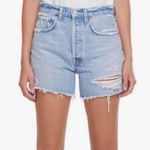 AGOLDE  Women's Riley High Rise 4 Inches inseam Slim Leg Shorts Size 32 Photo 9