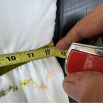 Vintage Floral Embroidered White Maxi Dress Photo 9