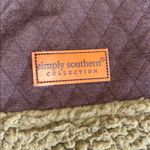 Simply Southern Black and Olive Sherpa Pullover Photo 3