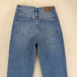 Madewell Classic Straight Jean Womens 25 Tall Medium Nearwood Wash Stretch M3586 Photo 7