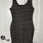 Iris bodycon striped tank dress size medium Photo 1