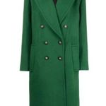 Michael Kors Mensy Double-Breasted Wool Blend Coat in Green, Size XL NEW Photo 14