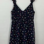 Madewell  Ruffle Strap Wrap‎ Confetti Floral Midi Dress Size 6 Photo 0