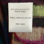 Sunny Leigh  Women's Multicolor Striped Top Size PXL Bohemian Photo 5