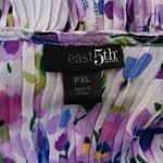 East 5th  Women's PXL Smocked Floral Blouse Photo 6