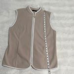 Susan Graver  Size XS Beige Sleeveless Fleece Vest Photo 7