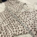 Cleobella Blakely Floral Long Sleeve Midi Dress in White Brown Large Photo 4