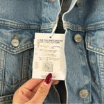 Ganni Light Blue Denim Jacket NWT Photo 5