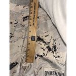 Gymshark ‎ Ori Leggings Print Gray Cream Marble 7/8 Length Small EUC Photo 4