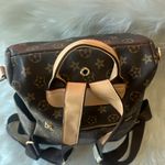 None Women’s Travel Fashion Backpack Brown Photo 8