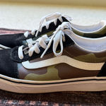Vans  Old Skool Woodland Camo Black Green Low Top Women’s Lace Sneaker Photo 0
