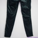 J Brand NEW Zion mid rise dark green moorland velvet skinny pants, 27 Photo 10