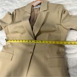 Pearl Lela Rose Size 14 Tan Long Sleeve Stretch Neutrals Two Photo 7