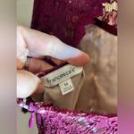 Lace Party Dress, by Francesca’s, wine&nude
Tulle hem ruffle cut out back detail Red Size M Photo 7