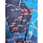 Casey Coleman Women's Cotton Blossom Long Sleeve Crew Neck Sweatshirt Size M Blue Size M Photo 4