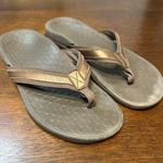 Vionic  Tide Flip Flop Sandal Women 9 Brown Neutral Beach Cruise Vacation Spring Photo 0