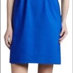 Kate Spade  Women's Arie Blue w/ Black Trim Sleeveless Sheath Dress Size 6. Photo 1