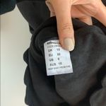 Missguided  Scalloped collar lace up faux suede dress Photo 6