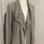 Barefoot Dreams  Cozychic Lite Beige Open Front Knit Cardigan XS Pockets Photo 1
